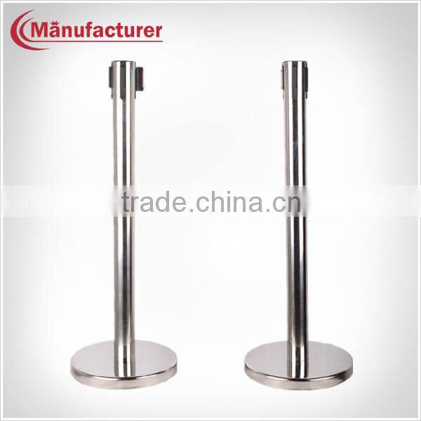 Bank Crowd Control/Queue Management System/Post Stanchion/Retractable Queue Barriers Stand
