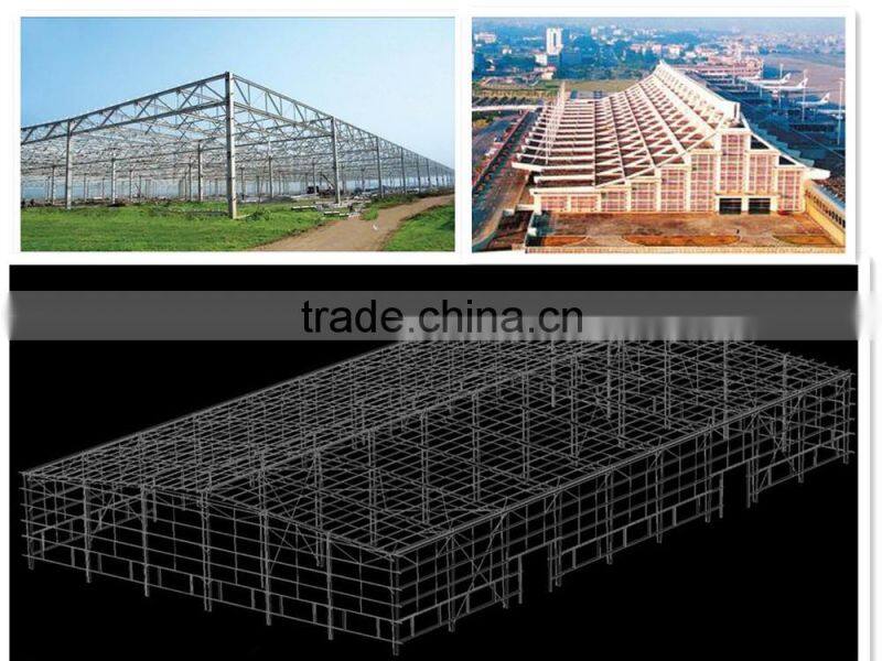 Popular new design durable building material steel structure