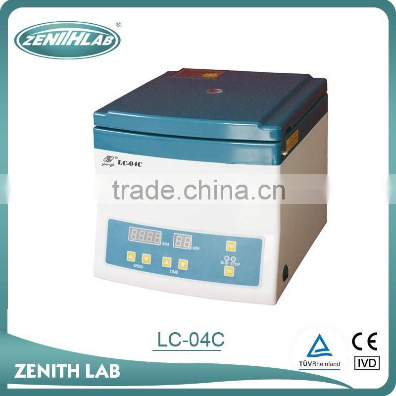 tabletop digital lab low speed centrifuge machine LC-04C 80-2C