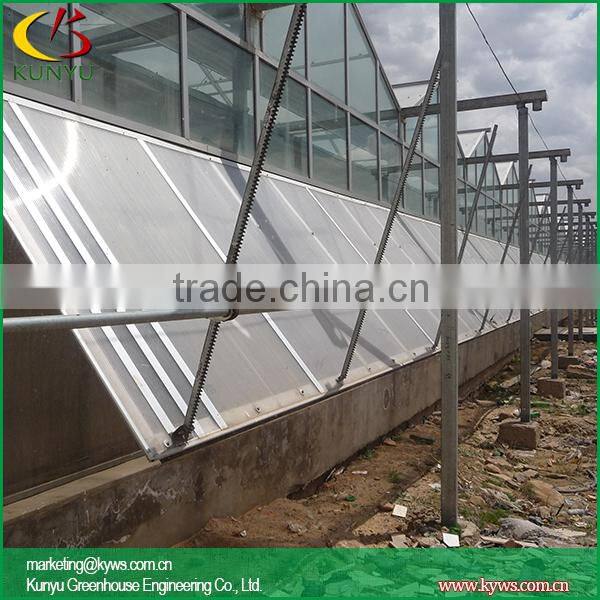 Venlo type polycarbonate greenhouse greenhouse for agriculture