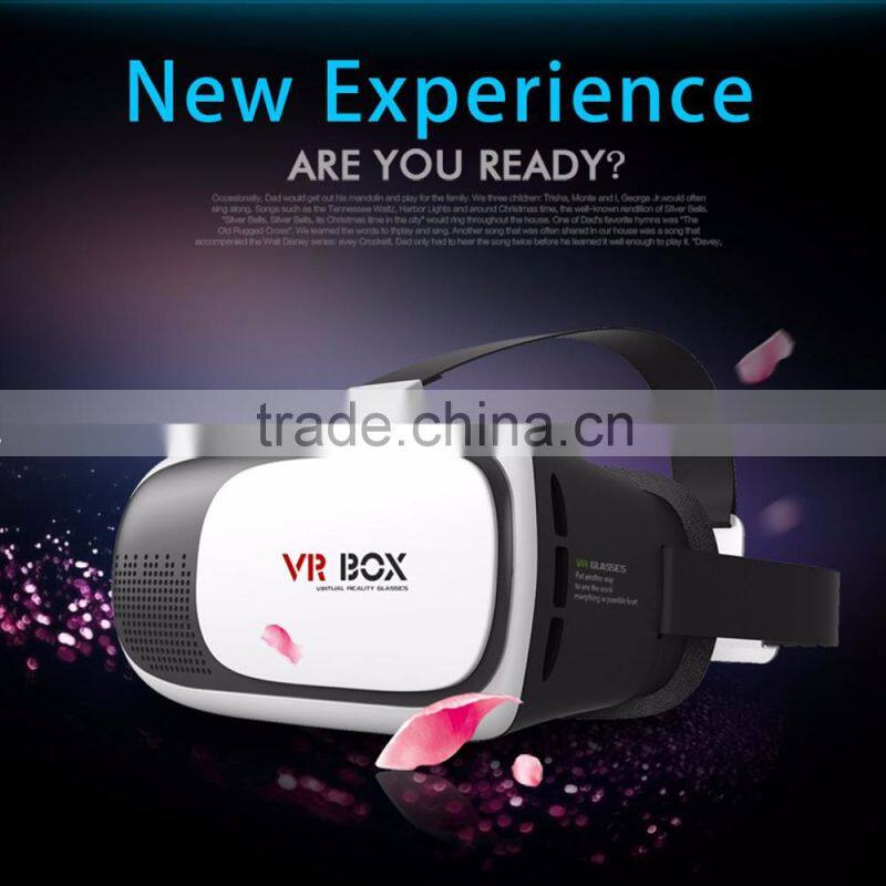 Newest technology vr box Generation Distance Adjustable VR Box 3D Glasses