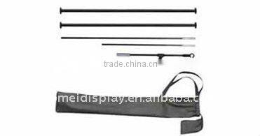 L display banner stand - normal single pole