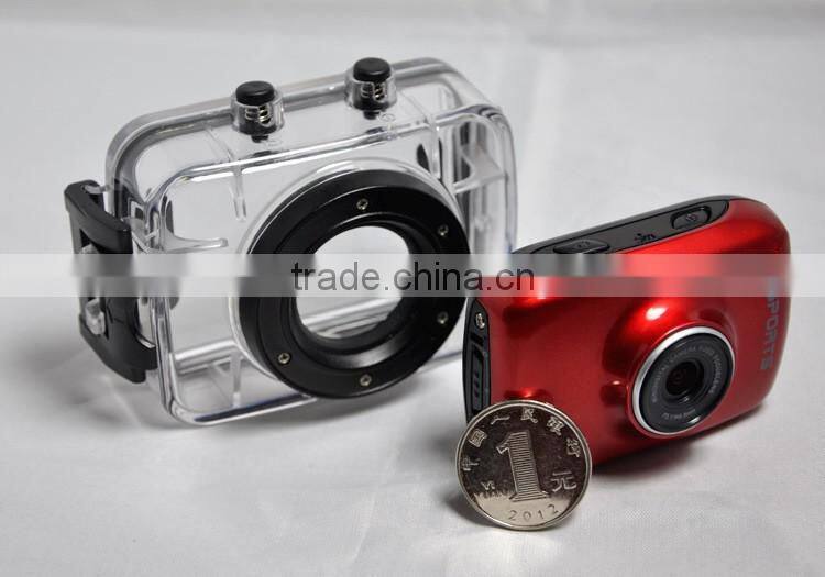 Waterproof action camera , Mini DVR HD 720p H 264
