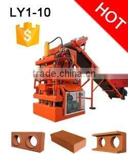 Eco brava concrete brick machine/paving block making machine with gypsum
