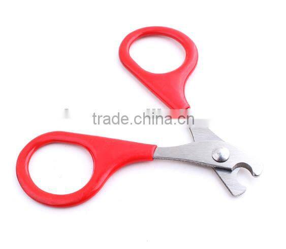 Hot selling cheap pet nail scissors for small animals ,dog grooming clipper