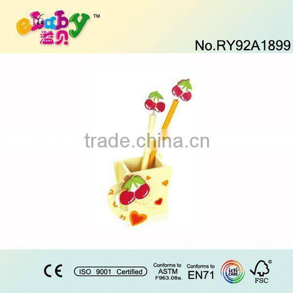 wooden stationery set