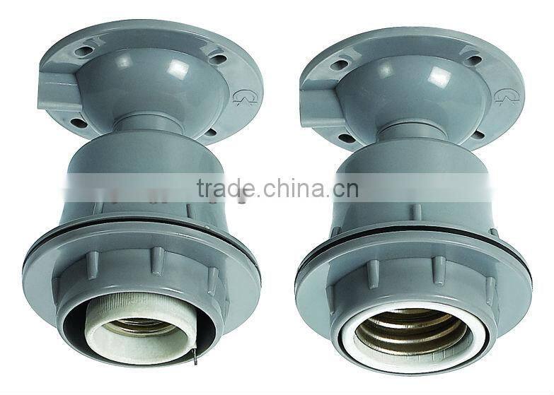 E27 lamp holder, plastic type