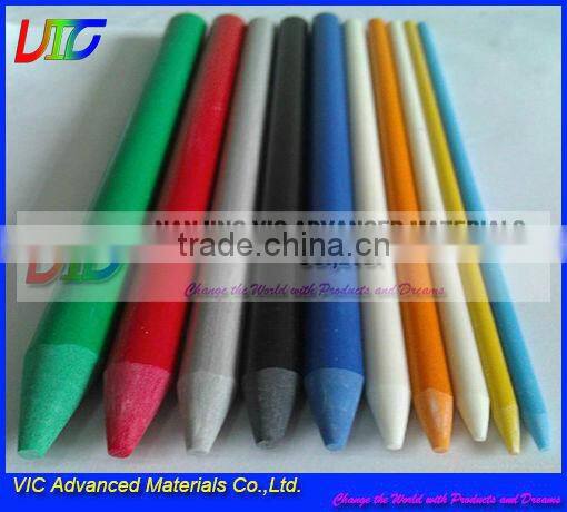 2014 wholesale colorful fiberglass frp flexible plant support stake