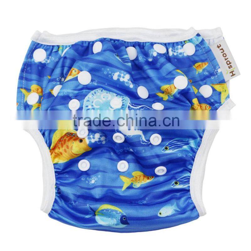 Hi-Sprout Digtal Print Cloth Baby Swimming Pants