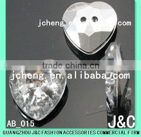 Acrylic Button for Shoes and Clothes