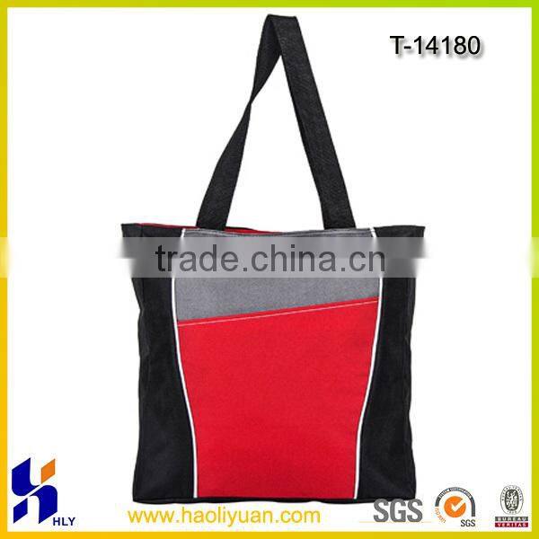 New Design Hot Sale Fashion Custom Printed Polyester Tote Bags