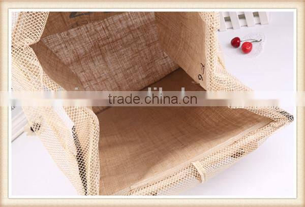 customized jute bags small