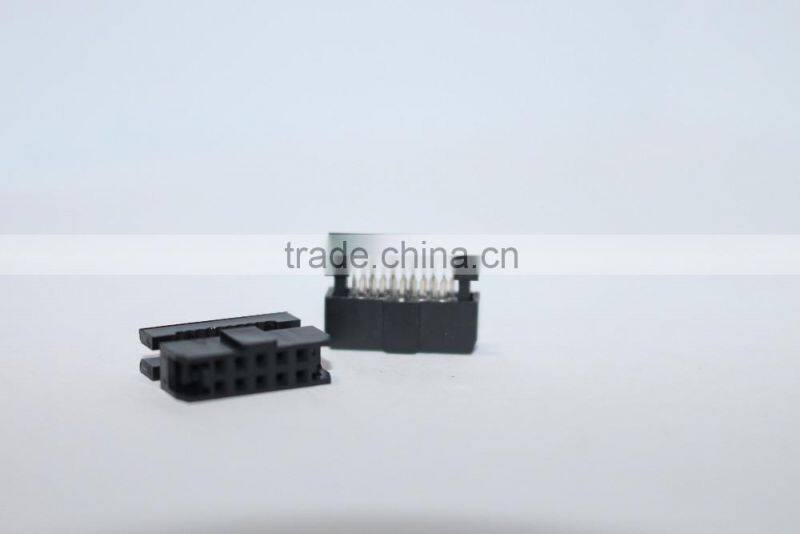 IDC Connector 2.0mm flat cable black 10pin