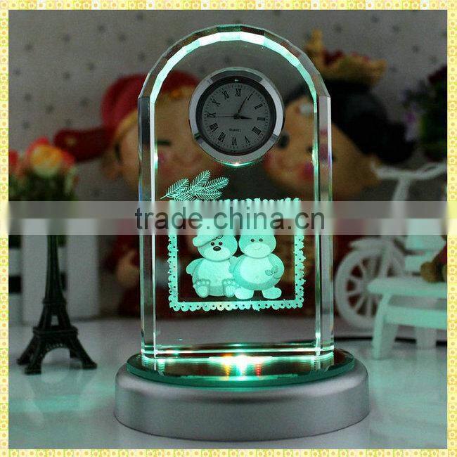 Personalized 3D Laser Crystal Gifts With Engraved Ganesh For Guest Souvenirs