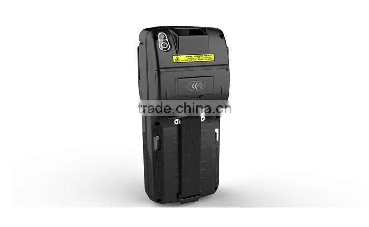 Newest 4G LTE 4" Quad core handheld touch screen pos system with thermal receipt printer