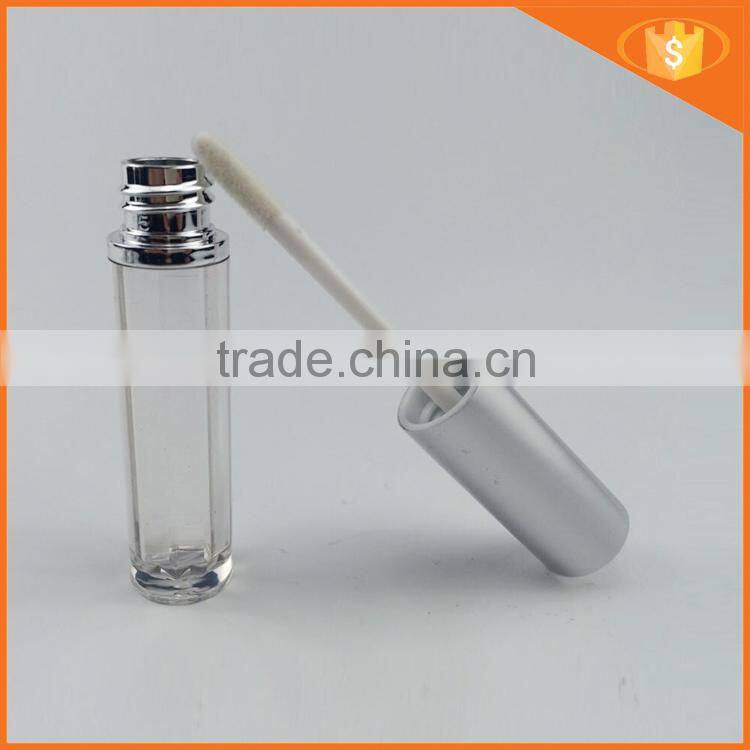 7.5 ml with UV Cap Empty Cosmetic Design Surface Treatment Custom Glass Lipgloss Tube