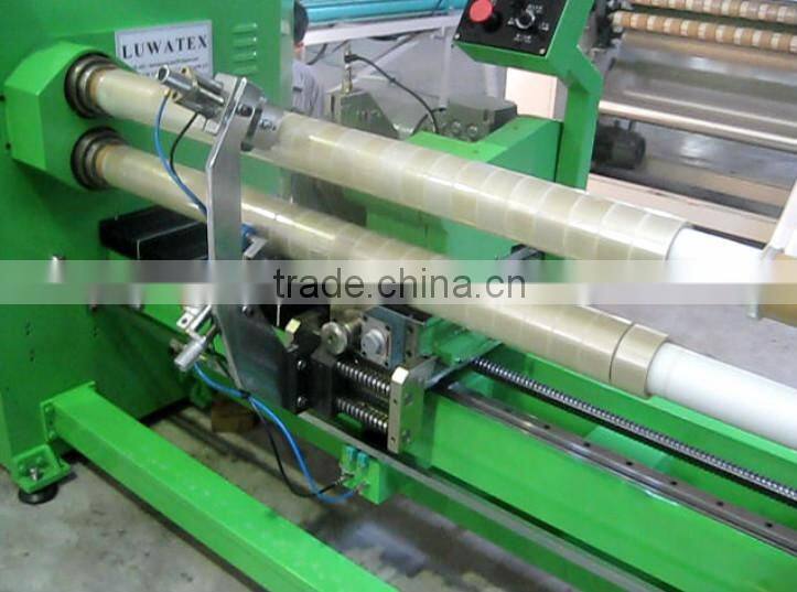 Two Shafts BOPP Adhesive Tape Cutting Machine