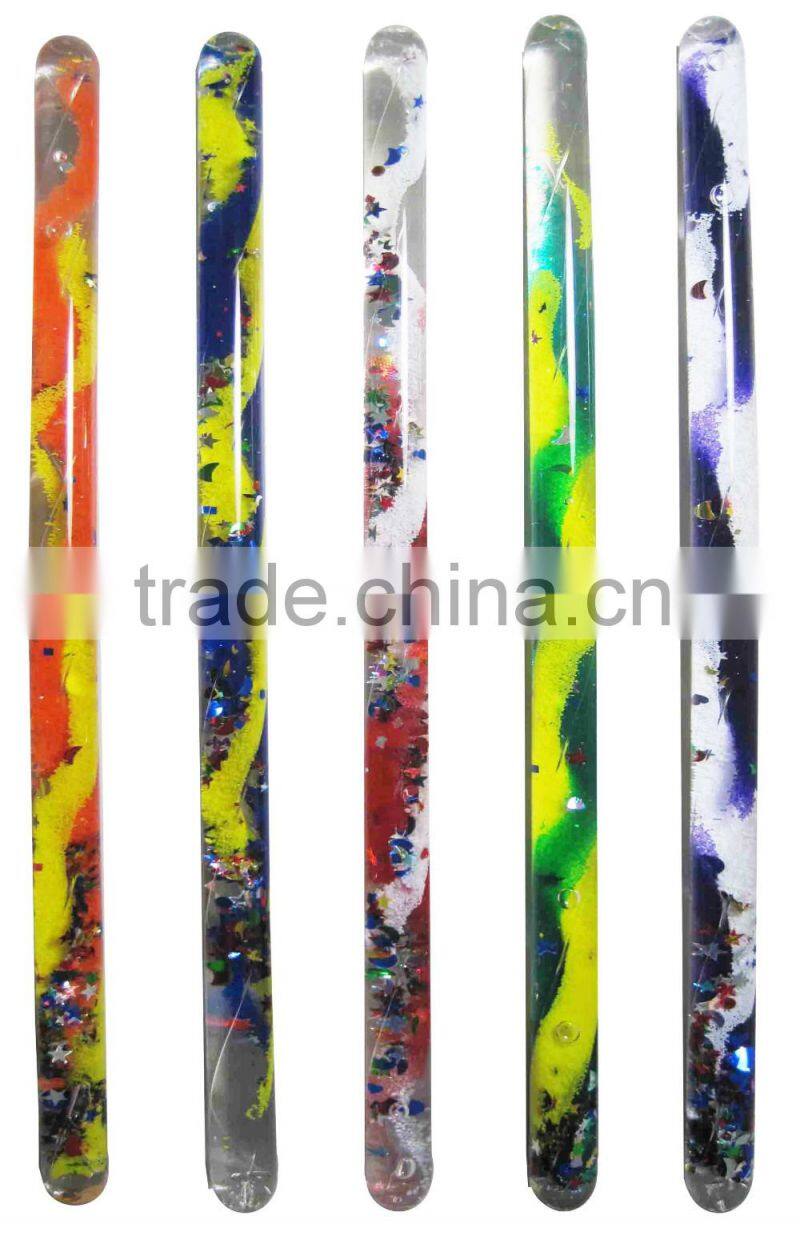 Glitter wand for promotional evens - can be printed with logo