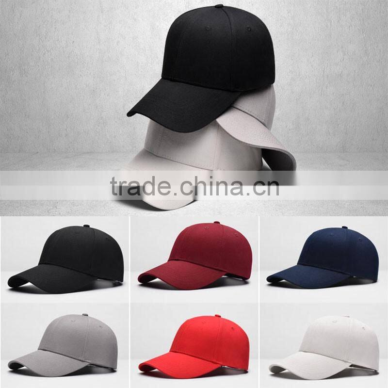 custom 6 panel blank baseball cap wholesale