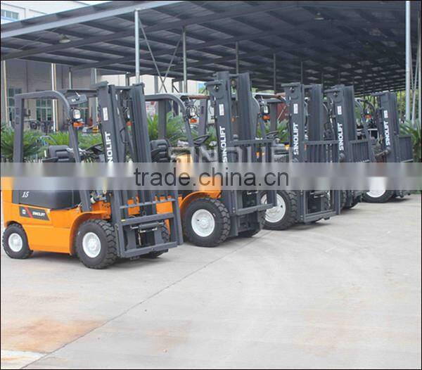 Hot - Four Wheels 1-3T Electric Forklift with CE