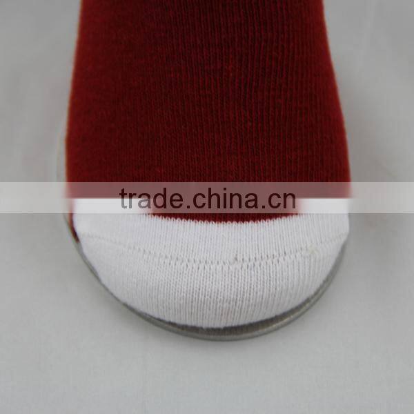 GSC-12 Alibaba wholesale high quality cotton reinforce toe and heel socks for children