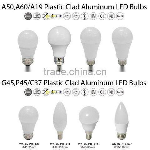 Waterproof E27 7W IP65 LED bulb