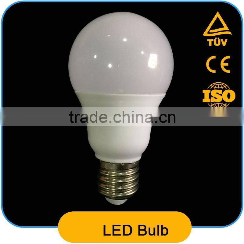 Free Sample LED Bulb 5W 7W 9W 10W E27 A60 LED Light 90lm/w,80Ra 270 Degree Beam Angle AC85-265V CE RoHs ErP Approved