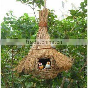 handcraft grass bird nest