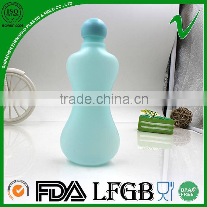 HDPE wholesale disposable flat baby bottle for lotion packaging