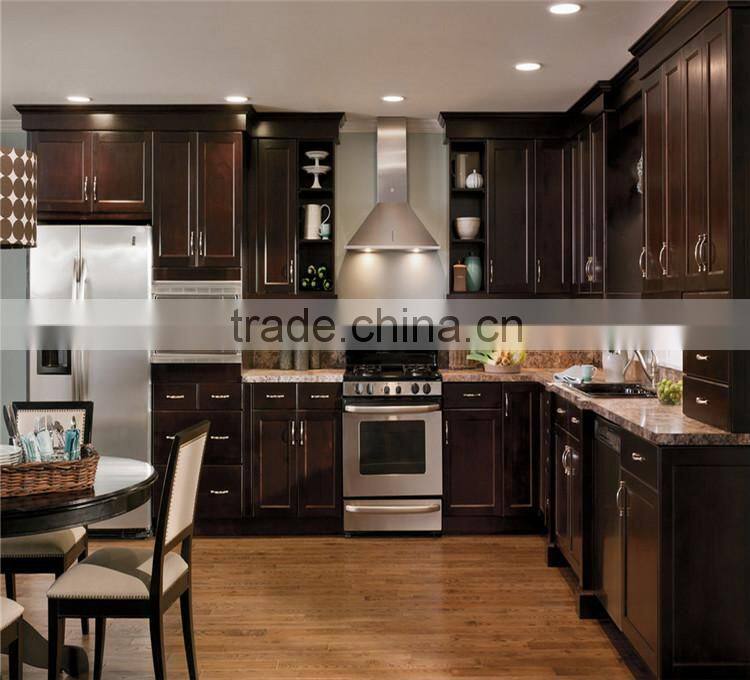 MDF kitchen cabinet carcass with pvc membrane