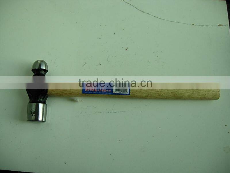 british type ball peen hammer with steel tubular handle in linyi/good sales hammer in linyi