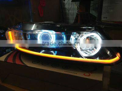 AES Soft LED strip light bixenon headlight daytime running driving