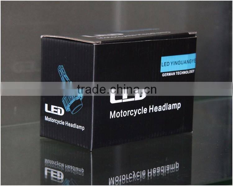 2016 top seller 3pcs*6W High power LED light for motorcycle Motorcycle COB LED headlamp with 1 year warranty