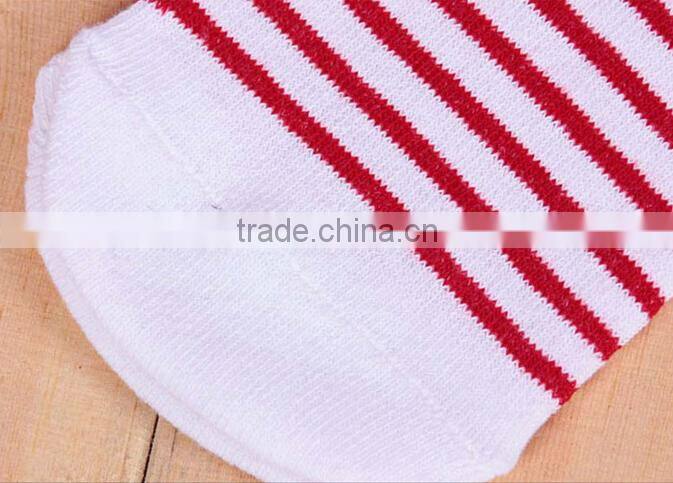 Cotton Bow Design Girls Boot Socks Princess Children's Long Sock Baby Kids Socks Leg Warmers Pantyhose Striped Bowknot
