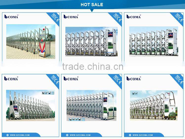 remote control electric retractable gate for industrial main door