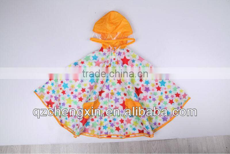 lovely kid rain poncho