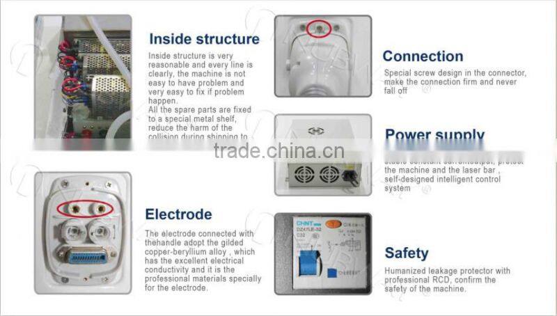 New best portable 808 diode laser device for painless hair removal (CE)/depilation laser 810 nm