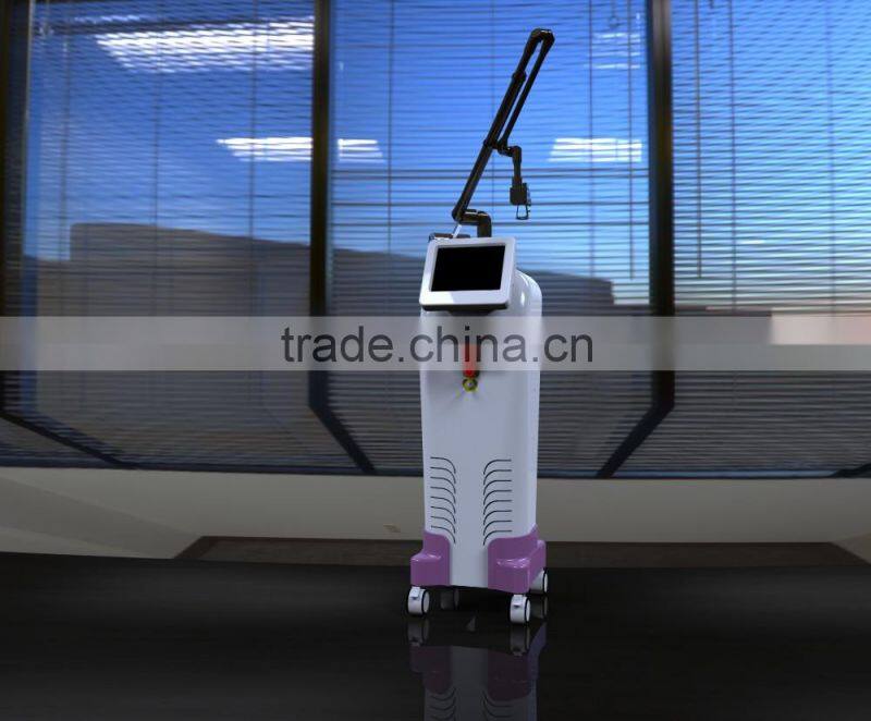 Economic fractional CO2 laser glass tube