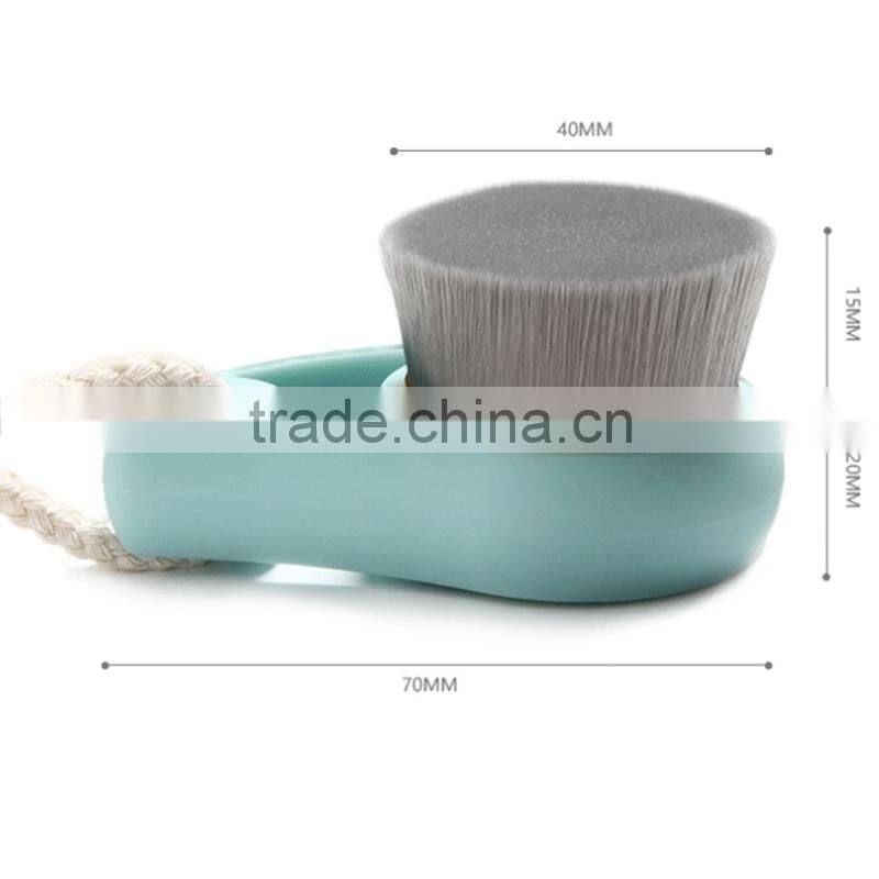 Soft hair facial cleanser brush for personal care facial cleansing brush manufacturers
