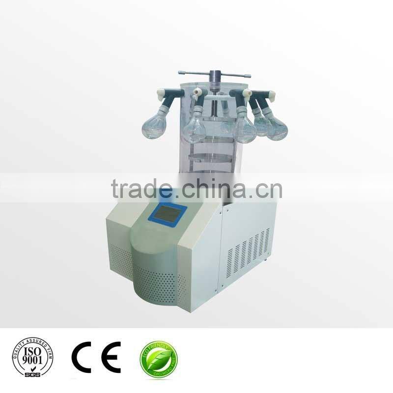 Portable Laborotary scale vacuum lyophilizer laboratory mini freeze dryer for sale