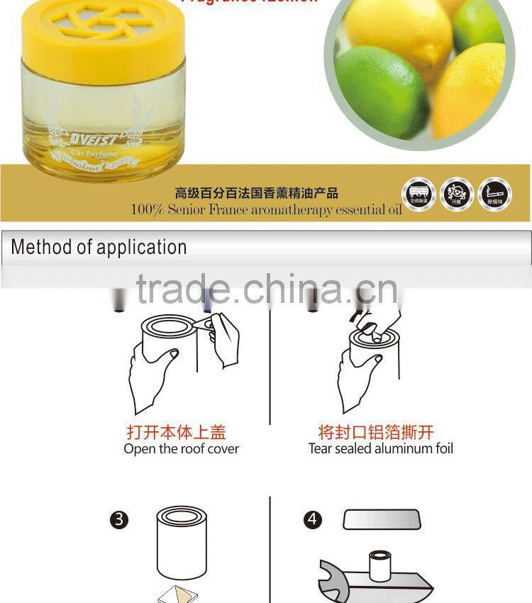 2015 yellow bottle custom airfreshener for car