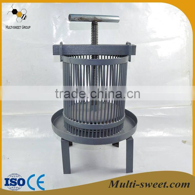 hot sale beekeeping manual stainless steel honey beewax press