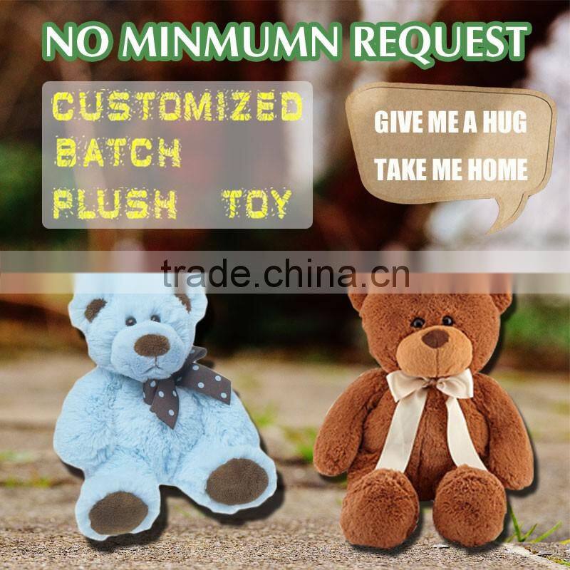 High quality cute and cheap customized soft plush animals children backpack toy for children