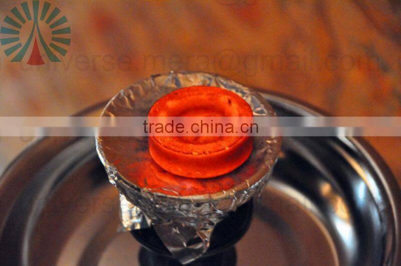 Smokeless hookah charcoal shisha charcoal hard wood material