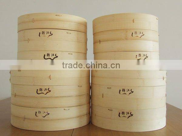 Dim sum hot sale natural bamboo food steamer cooker