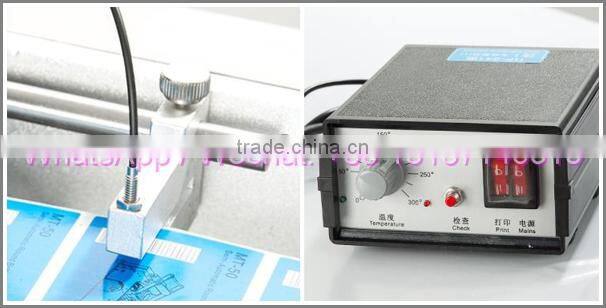 flat round bottle tube glue labeling and coding machine