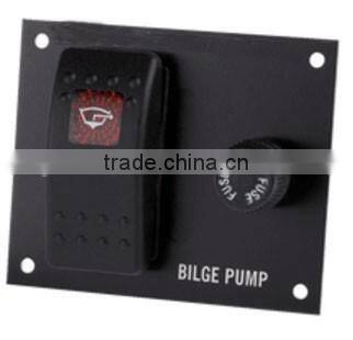 Singflo 2-way Bilge Pump Switch Panel Auto/Off/Switch 12 volt Marine Switch