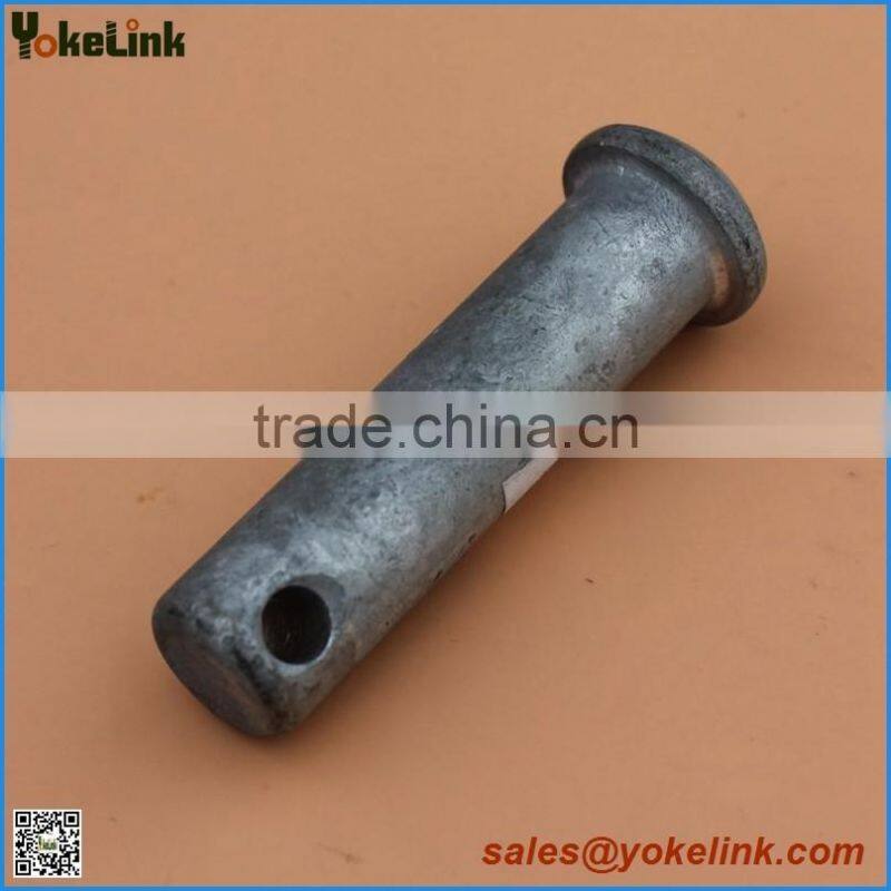 Mushroom clevis pin for trailer parts