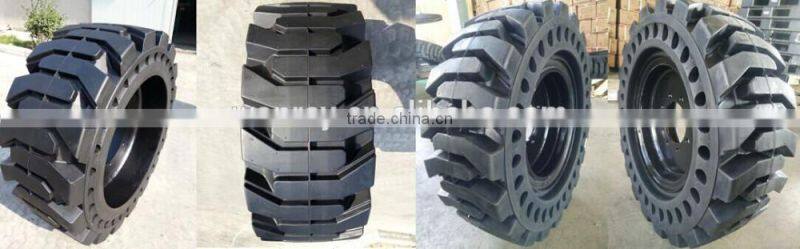 top 3 brand bobcat tire 10.16.5 10x16.5 solid no pressure tire