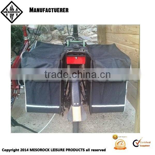 Travel Double Bicycle Pannier Bag Bike Rear Bag Bike Saddle Bag